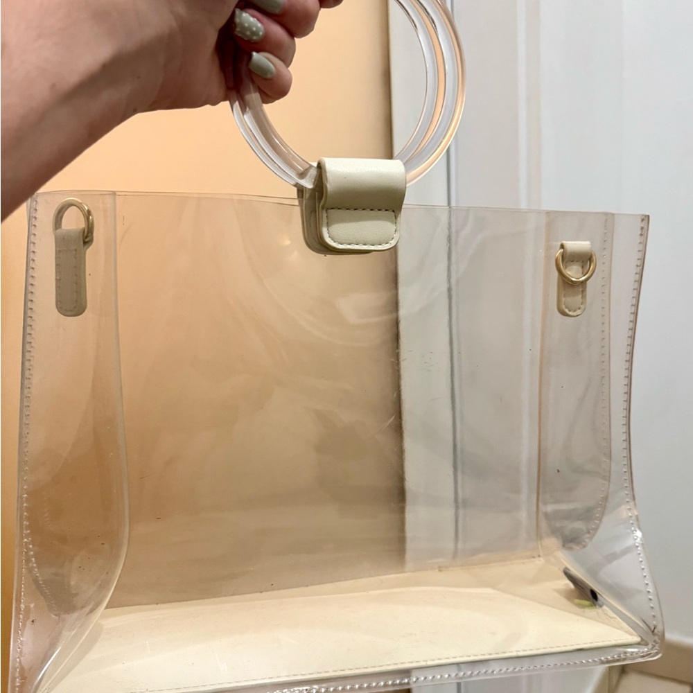 Transparent Shell Tote Bag